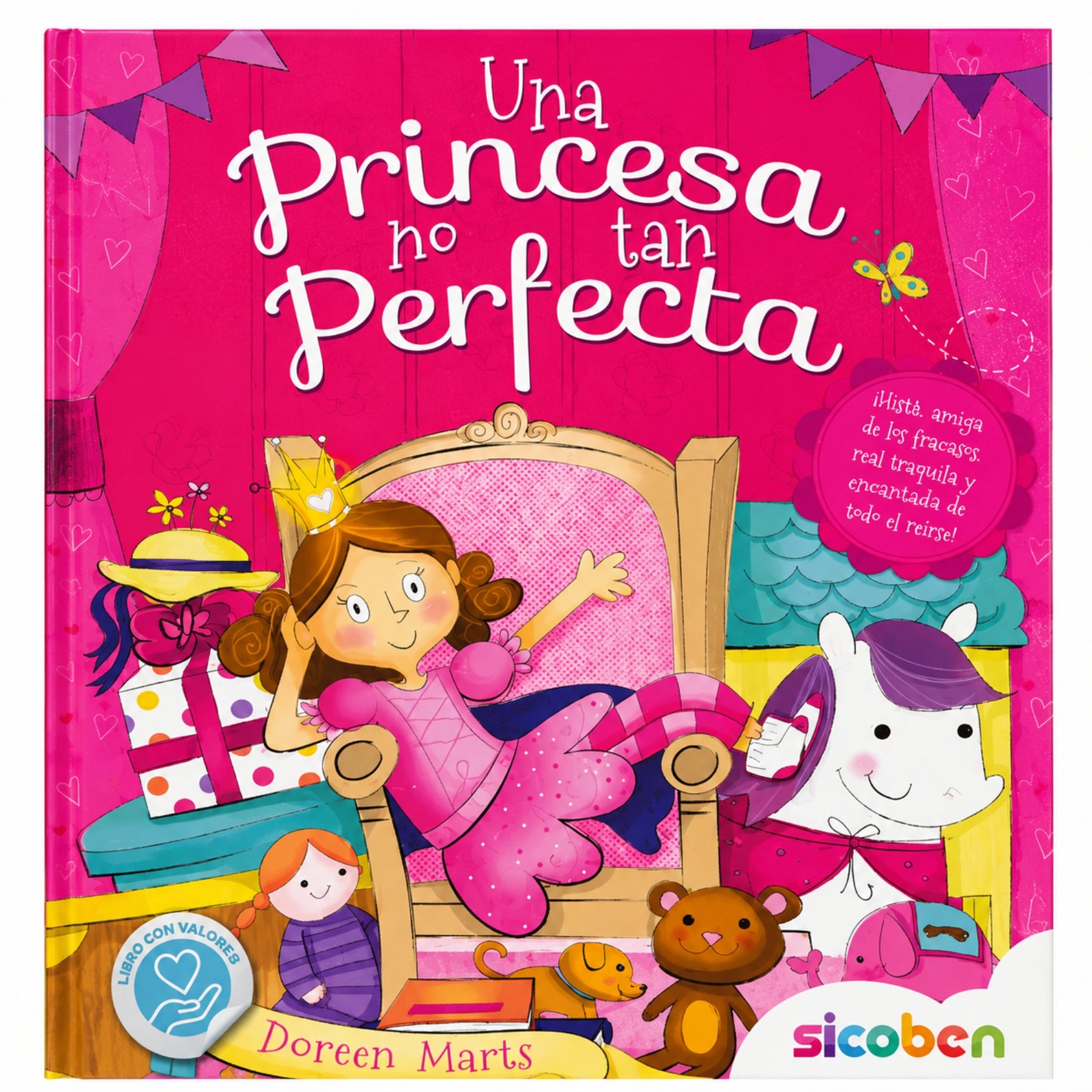 Sicoben Libro "Una Princesa No Tan Perfecta" Autora Doreen Marts