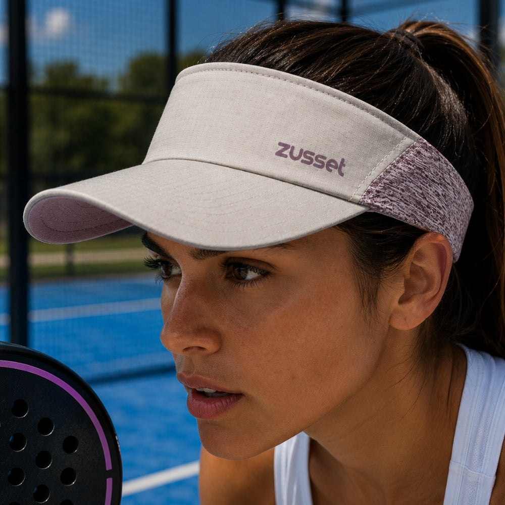 Zusset Visera Ajustable para Padel Lila