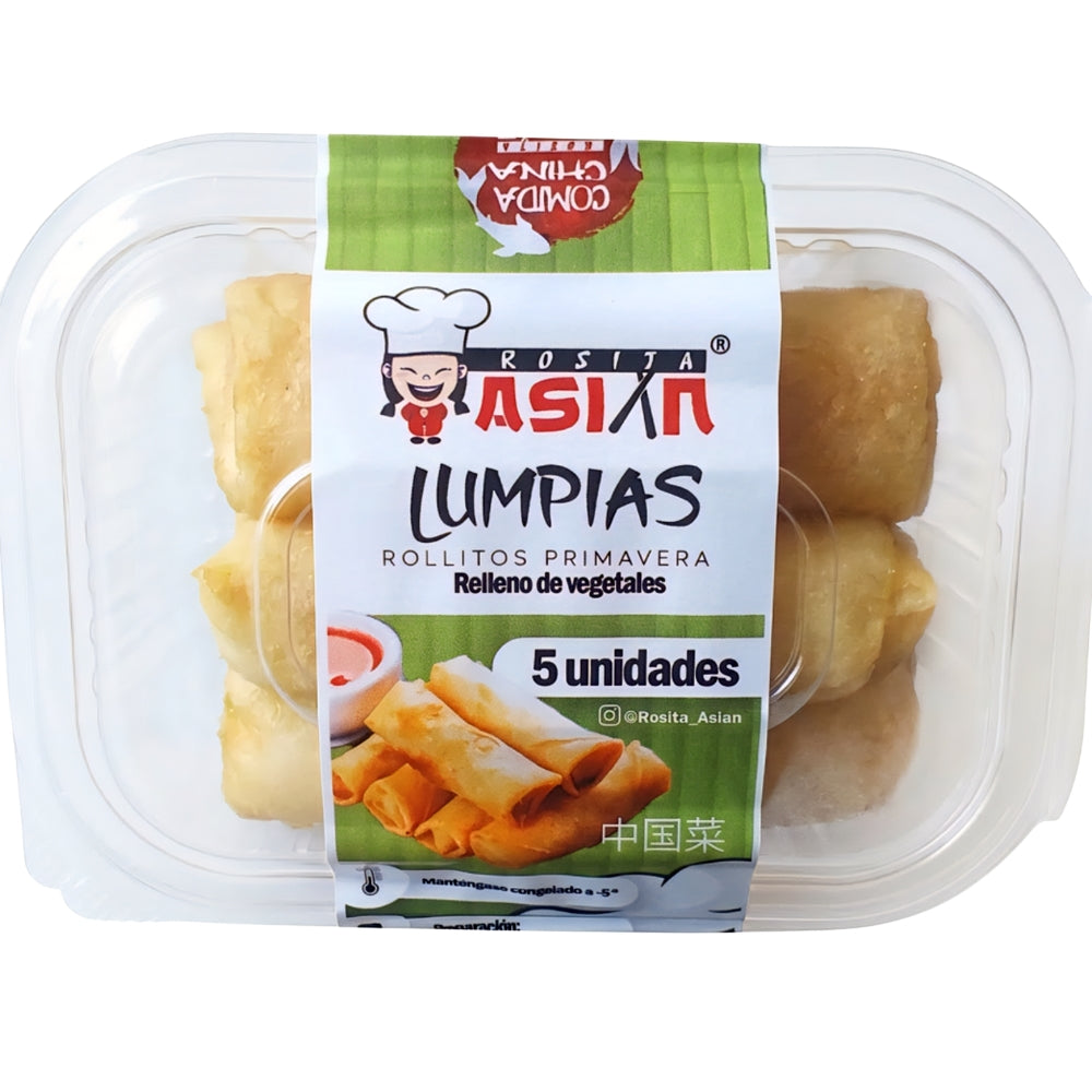 Rosita Asian Lumpias Tradicional de Vegetales 5 Und