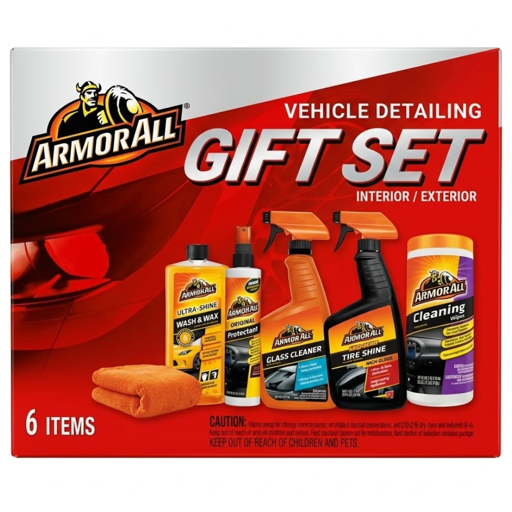 Armor All Kit De Productos Interior-Exterior 6Und