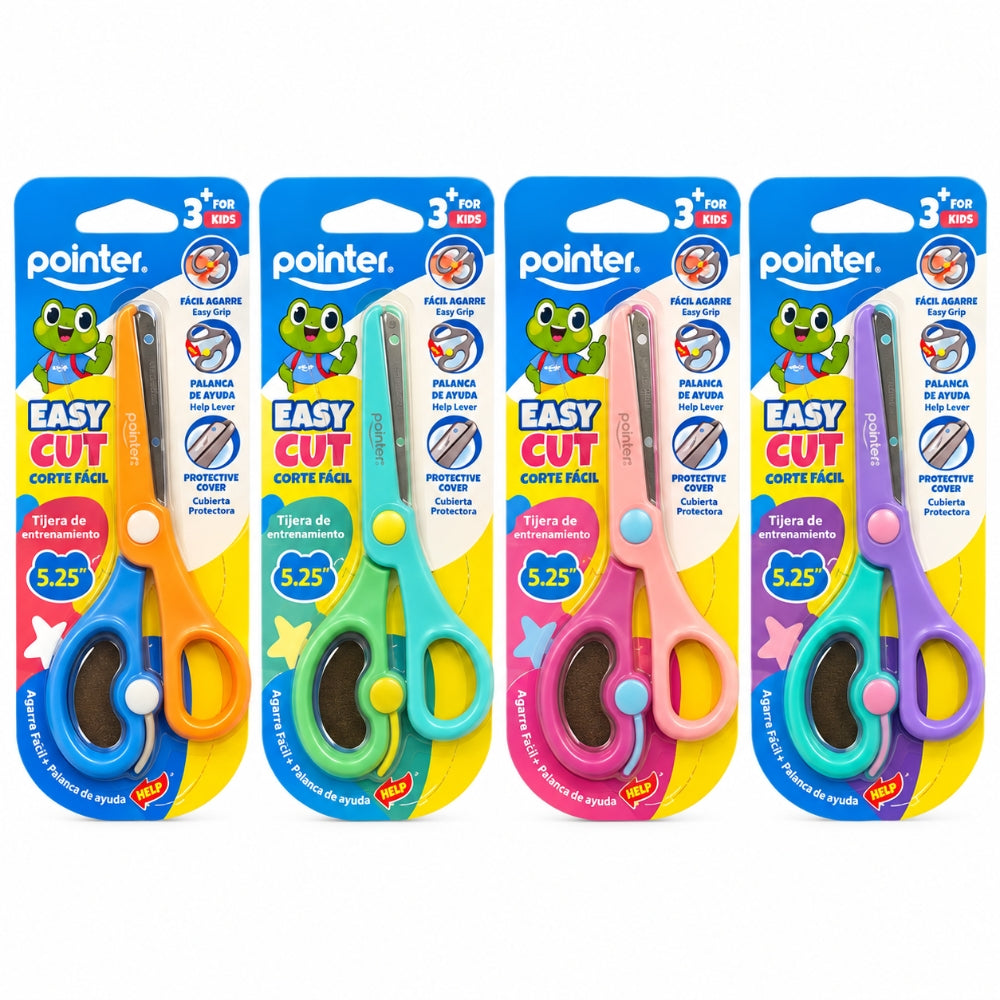 Pointer Tijera De Entrenamiento Easy Cut 5,25" Opciones Varias