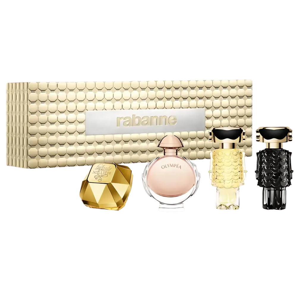 Paco Rabanne Travel Retail Exlusive 4 Femenine Fragances