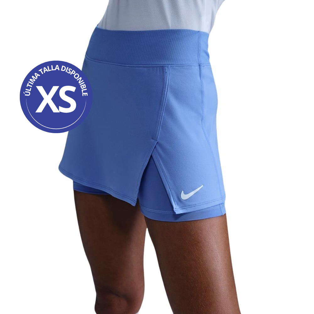 Nike Court Dri-Fit Victory Falda Talla XS Para Damas Azul