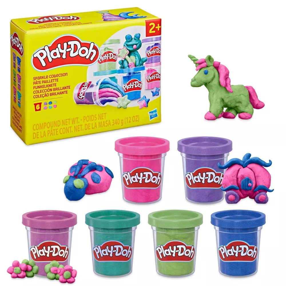 Play-Doh Colección Brillante 340gr 2+