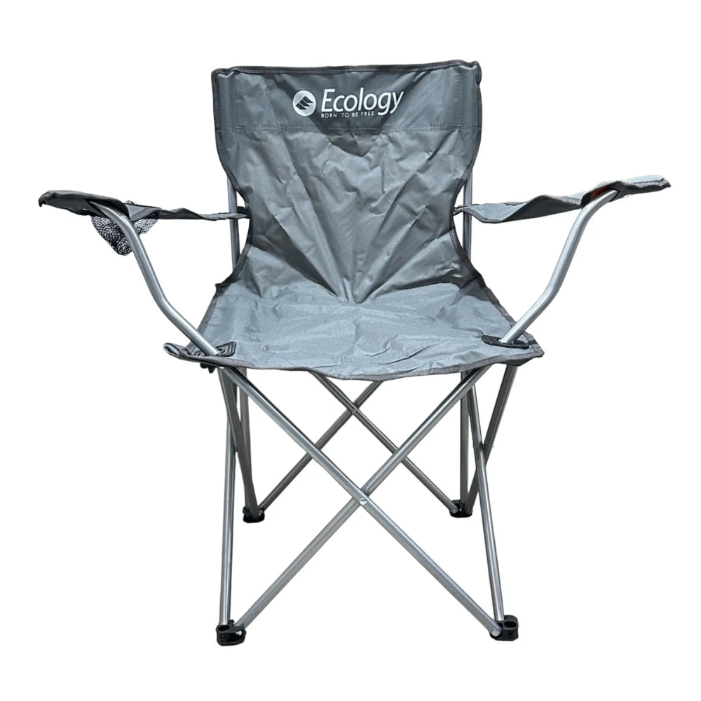 Ecology Silla Plegable De Camping Playera Weekend Gris