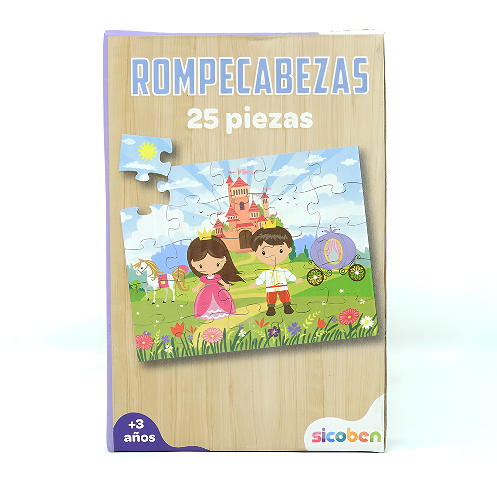 Rompecabeza 25 Piezas Princesa 3+ Sicoben
