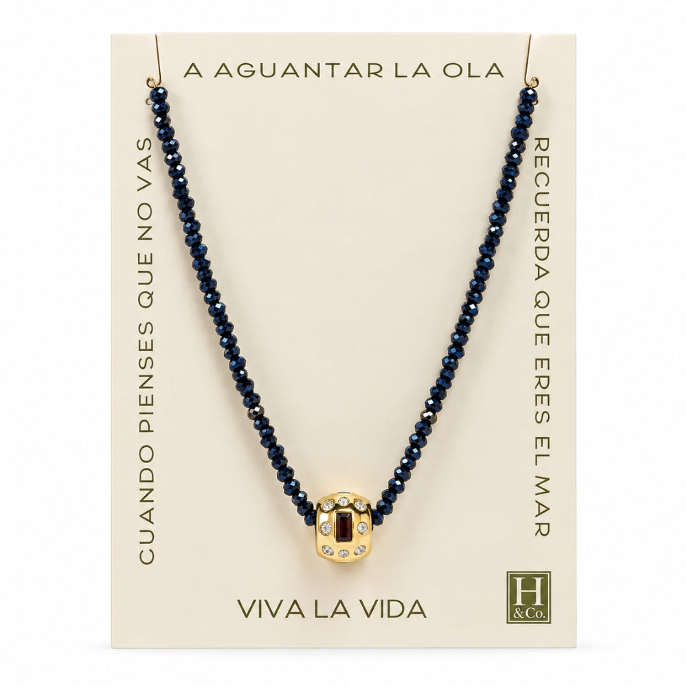 H&Co Collar Para Damas Kairos Blue