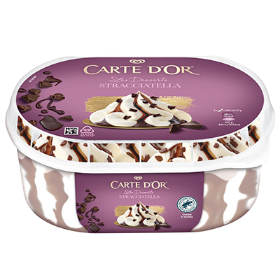 Helado Carte D'or Les Straciattella