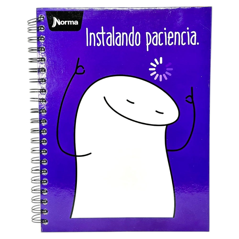 Norma Libreta Argollada Memes 6 Materias 150 Hojas Con stickers Diseños Surtidos