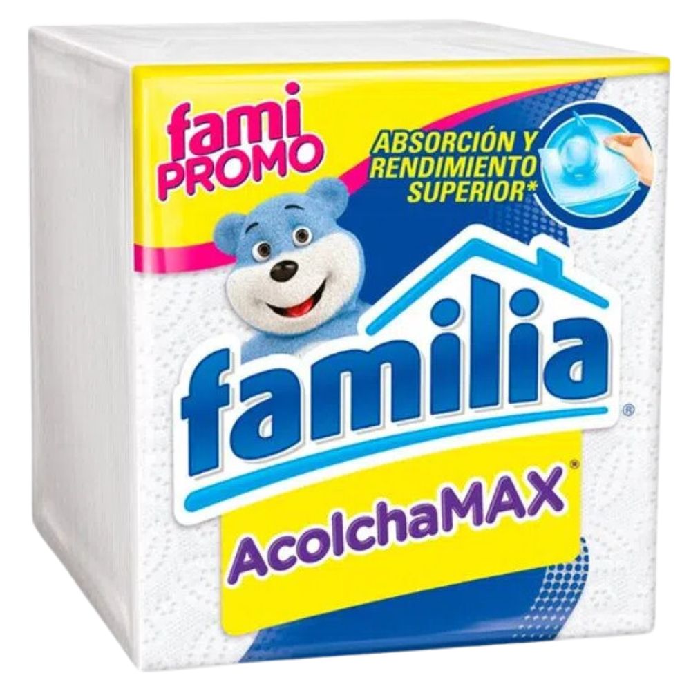 Familia Servilletas Mediana Acolchamax 100 Hojas
