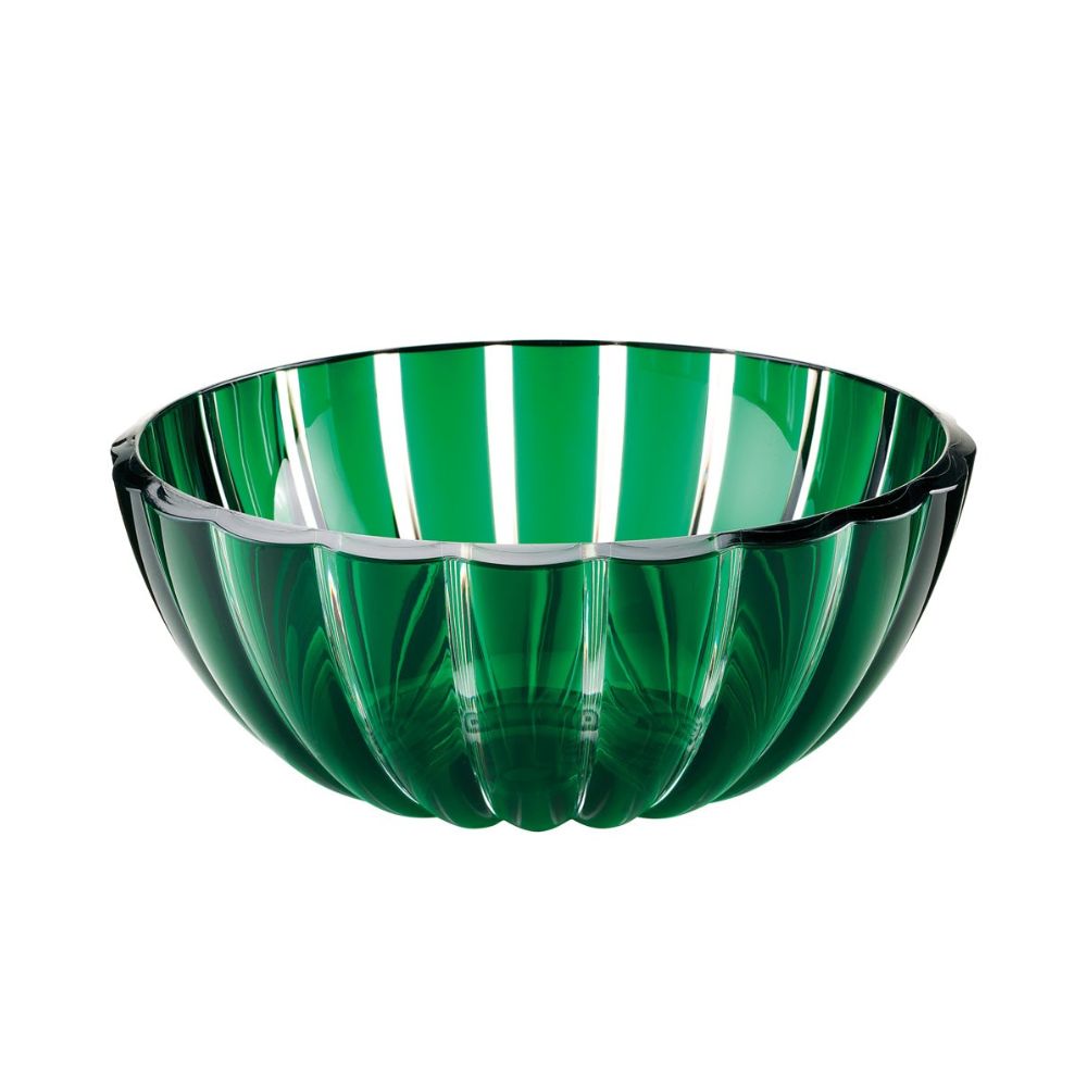 Guzzini Bowl De Plastico "Dolce Vita" Color Emerald Tamaño M