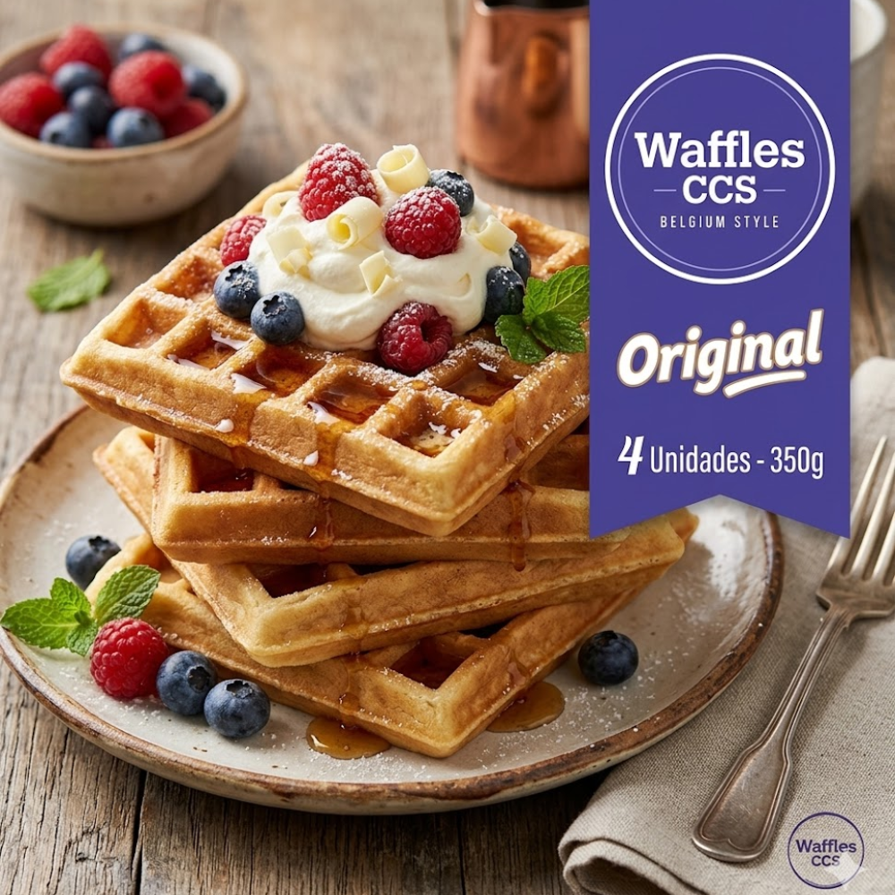 Waffle Belga Original 8 Und Waffle Ccs