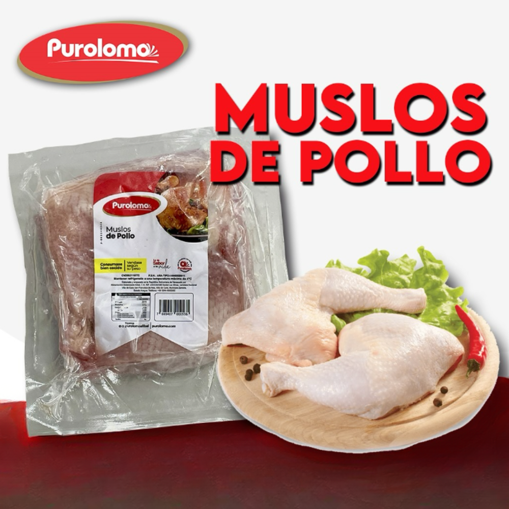 Muslos de Pollo Purolomo 10 Opciones