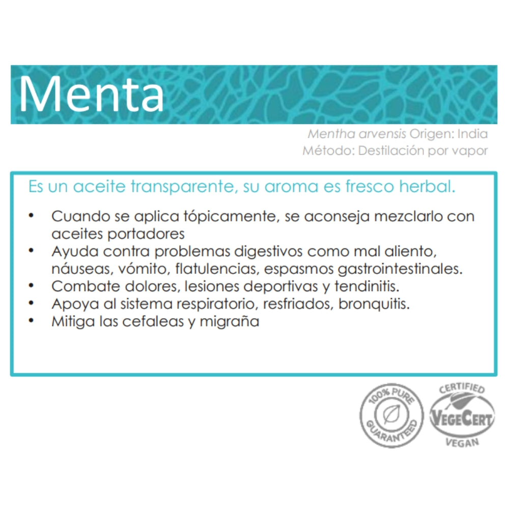 Olivia Be Pure Aceite para Difusor Esencial Menta 10ml