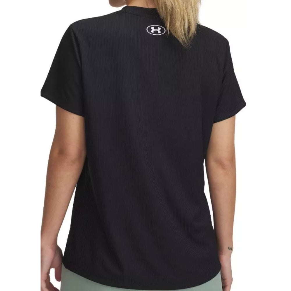 Under Armour Camiseta Basica Para Damas Color Negro
