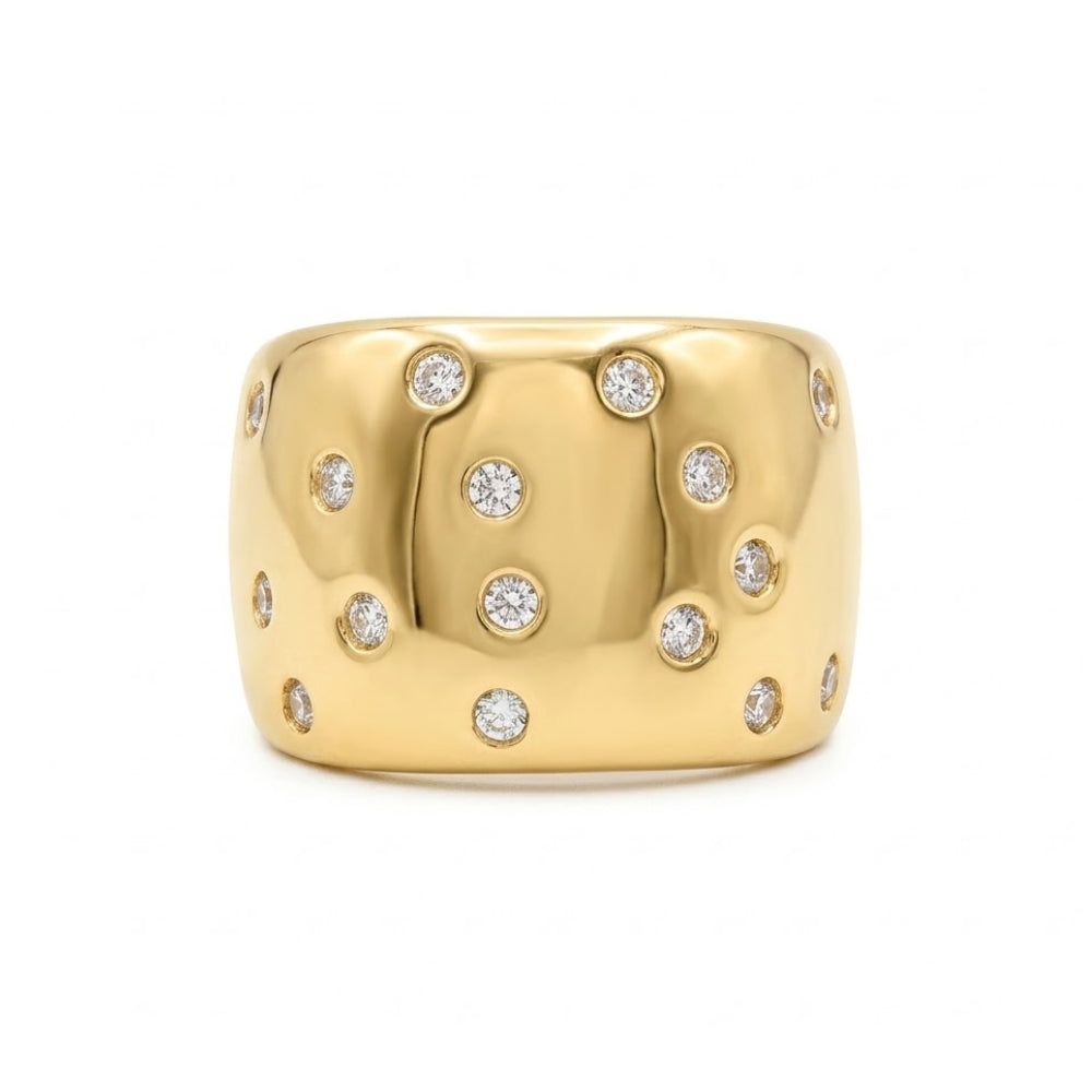 H&Co Anillo Ajustable Para Damas Lumina