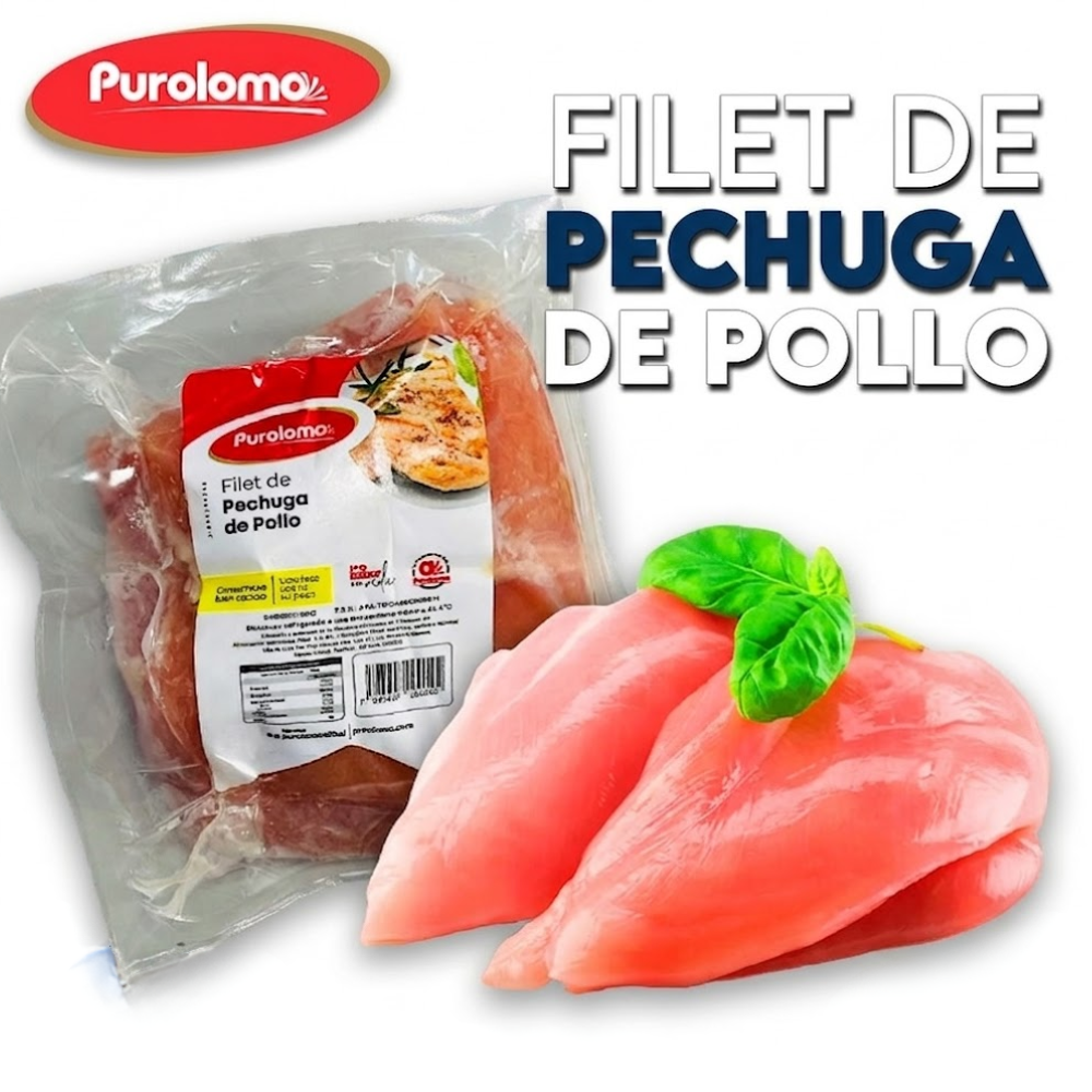 Filet de Pechuga de Pollo Purolomo 12 Opciones