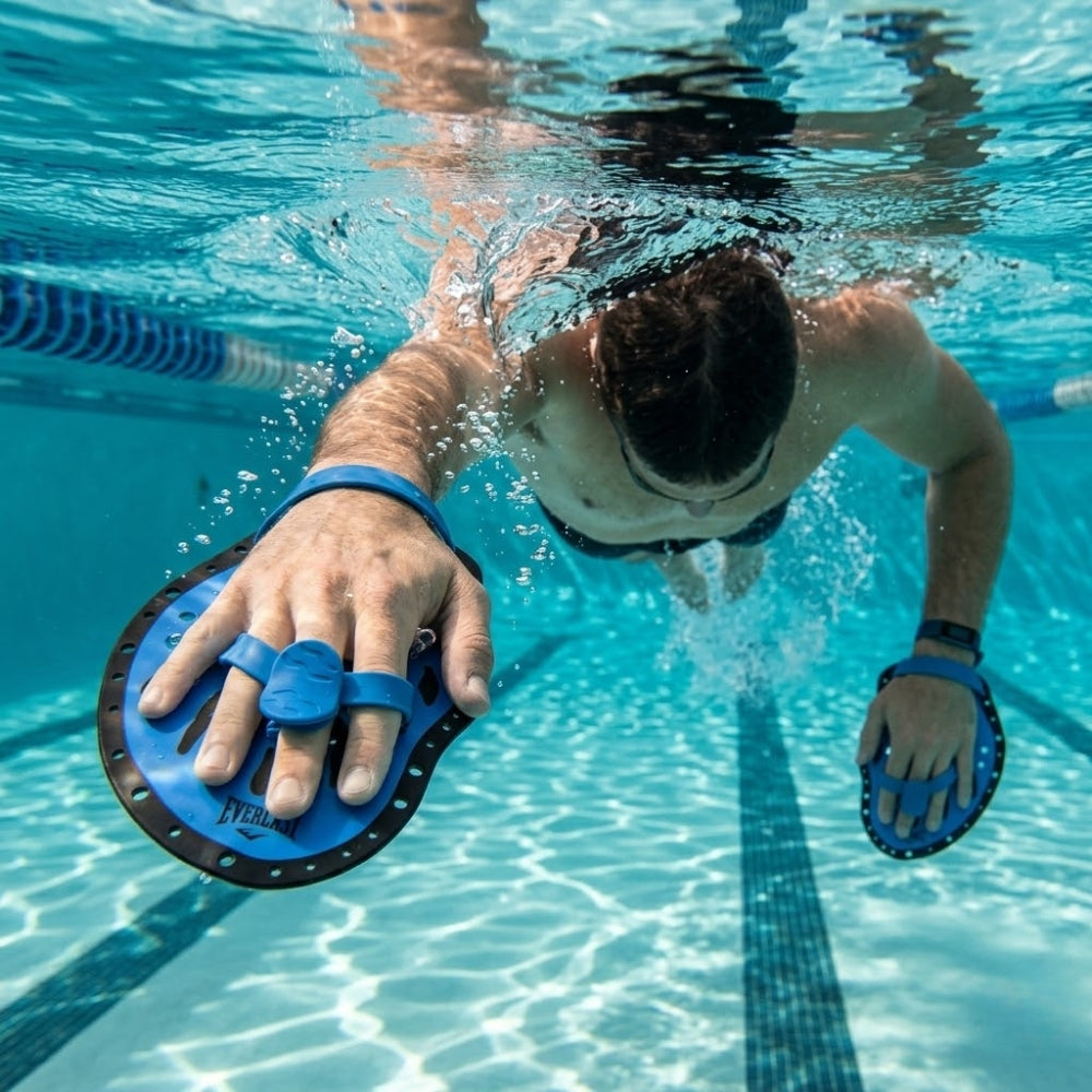 Everlast Paletas De Natación Color Blue