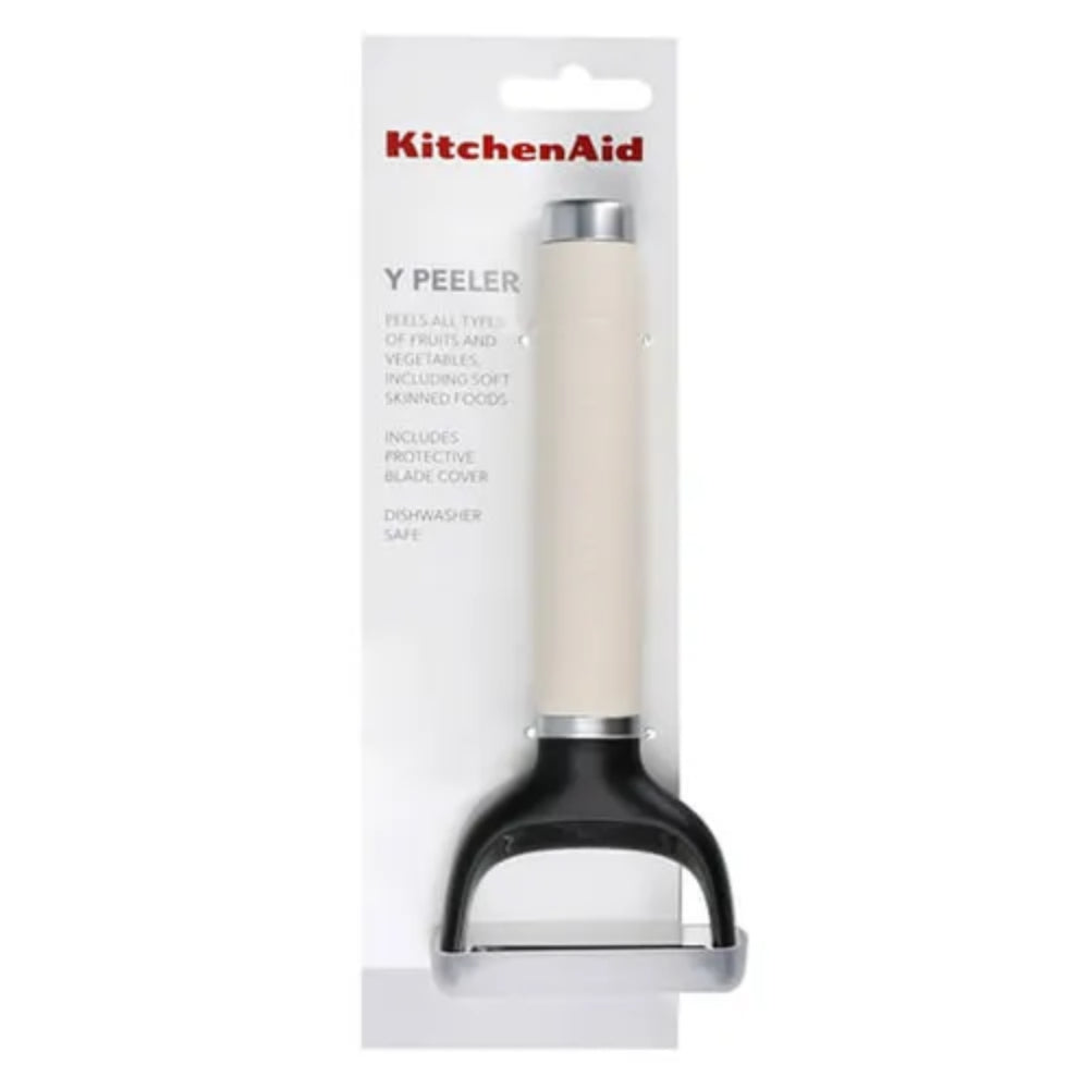 KitchenAid Pelador en Y de Acero Inoxidable Color Crema