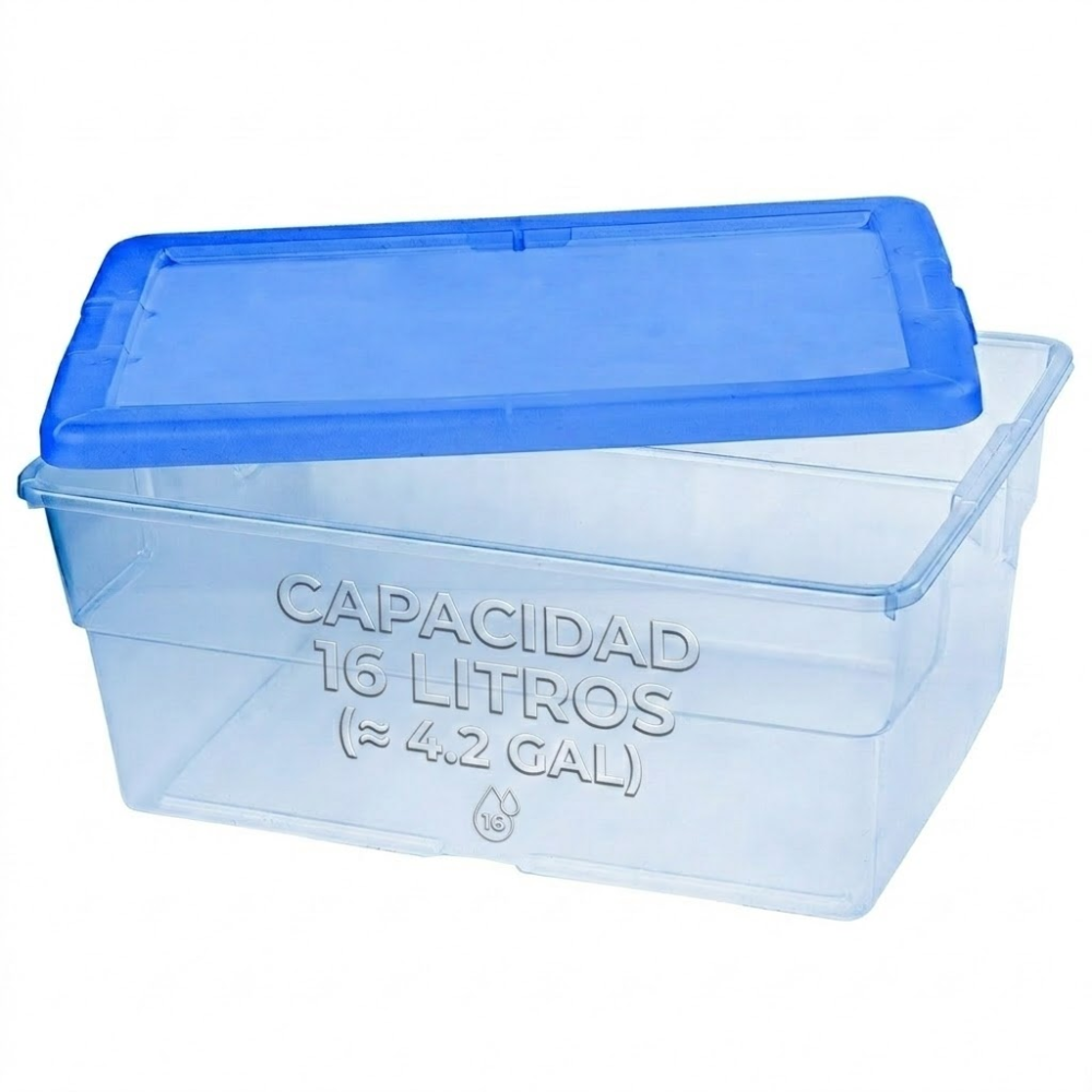 Alfa Hogar Cajón Multiusos Click 16Lt