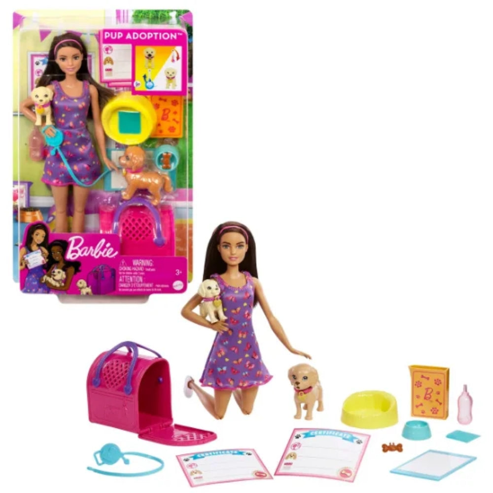 Mattel Barbie Pup Adoption 3+