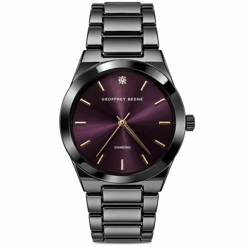 Geoffrey Beene Reloj Para Caballeros Midnight Purple