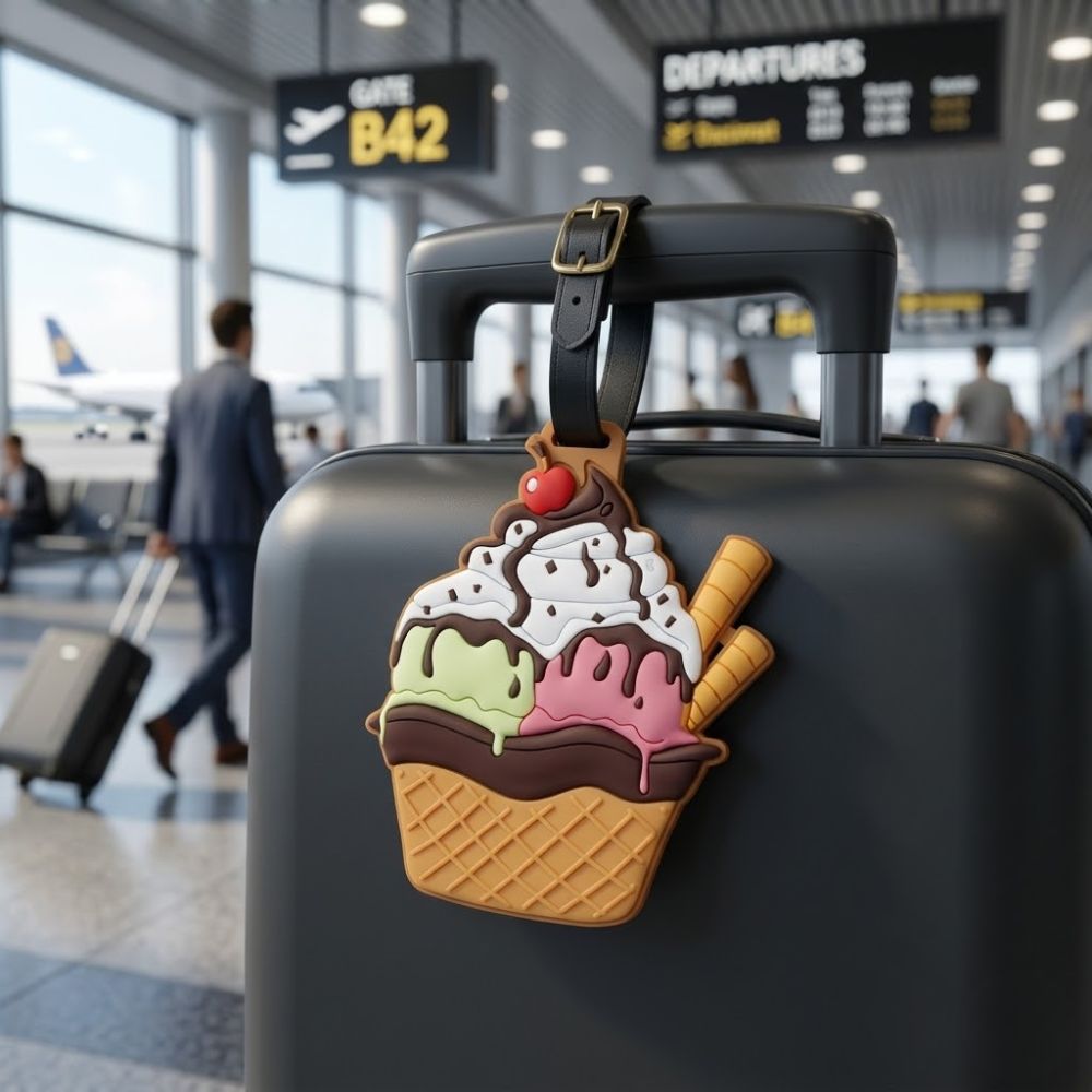 Travel Shop Identificador De Equipaje Figura Ice Cream