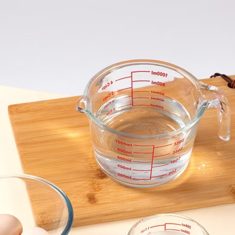 Alfa Hogar Jarra Medidora De Vidrio Borosilicato 1Lt.