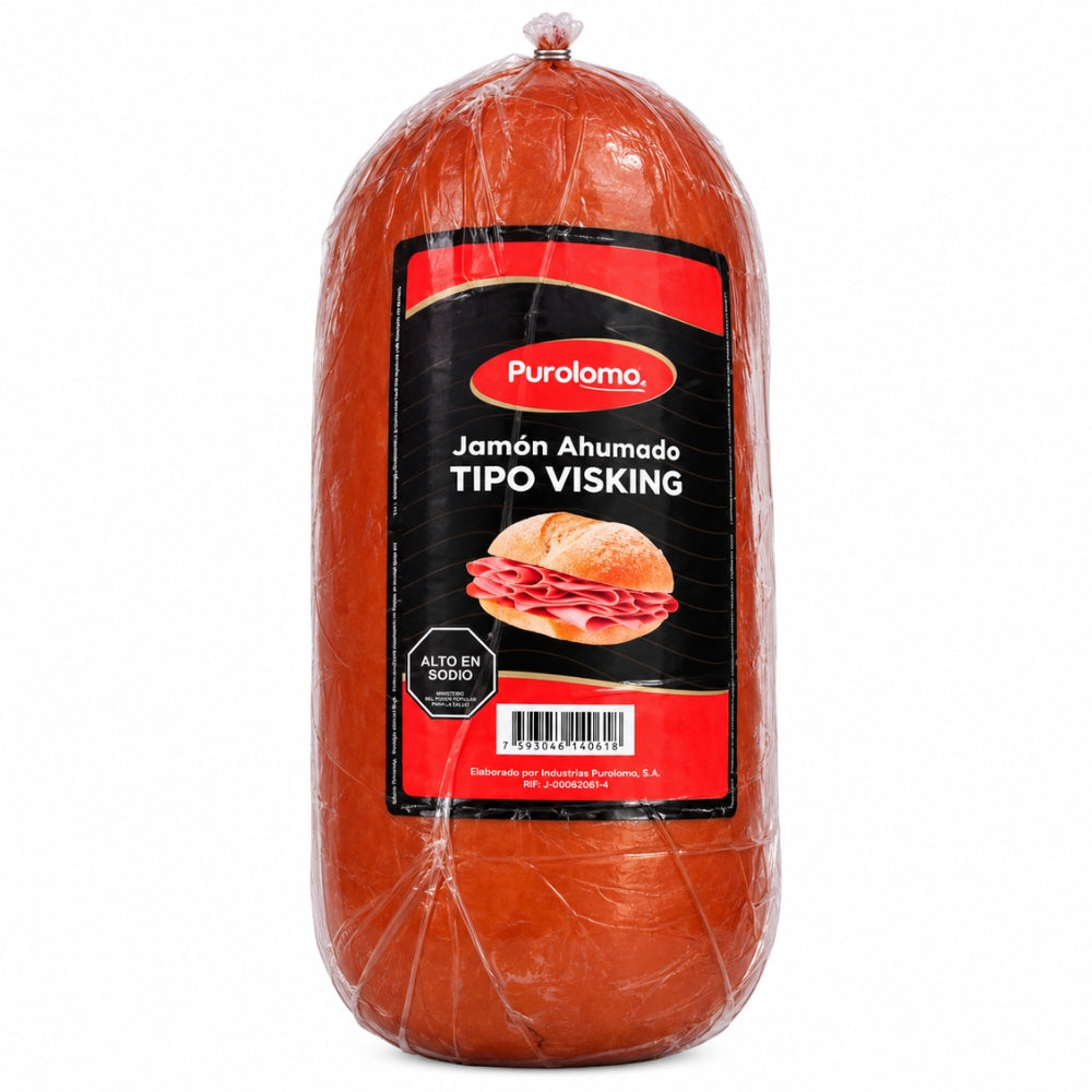 Puro Lomo Jamón Ahumado Tipo Visking 2 Opciones