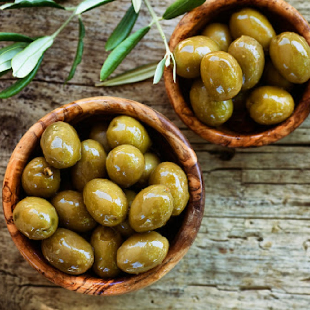 Excelencia Aceitunas Verdes Manzanillas Con Hueso Envase Vidrio 800gr