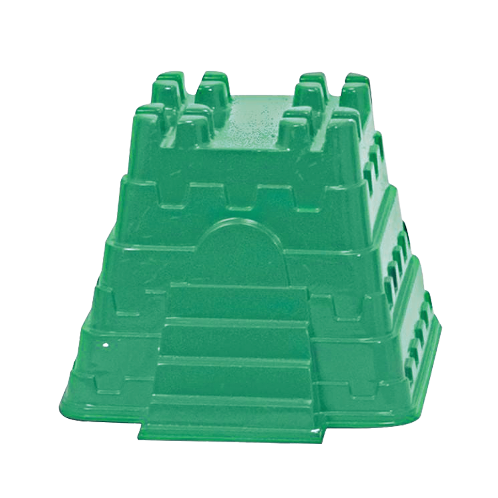 Castillo De Arena Cuadrado Con Escalera Playday de 4,5" 4 Colores