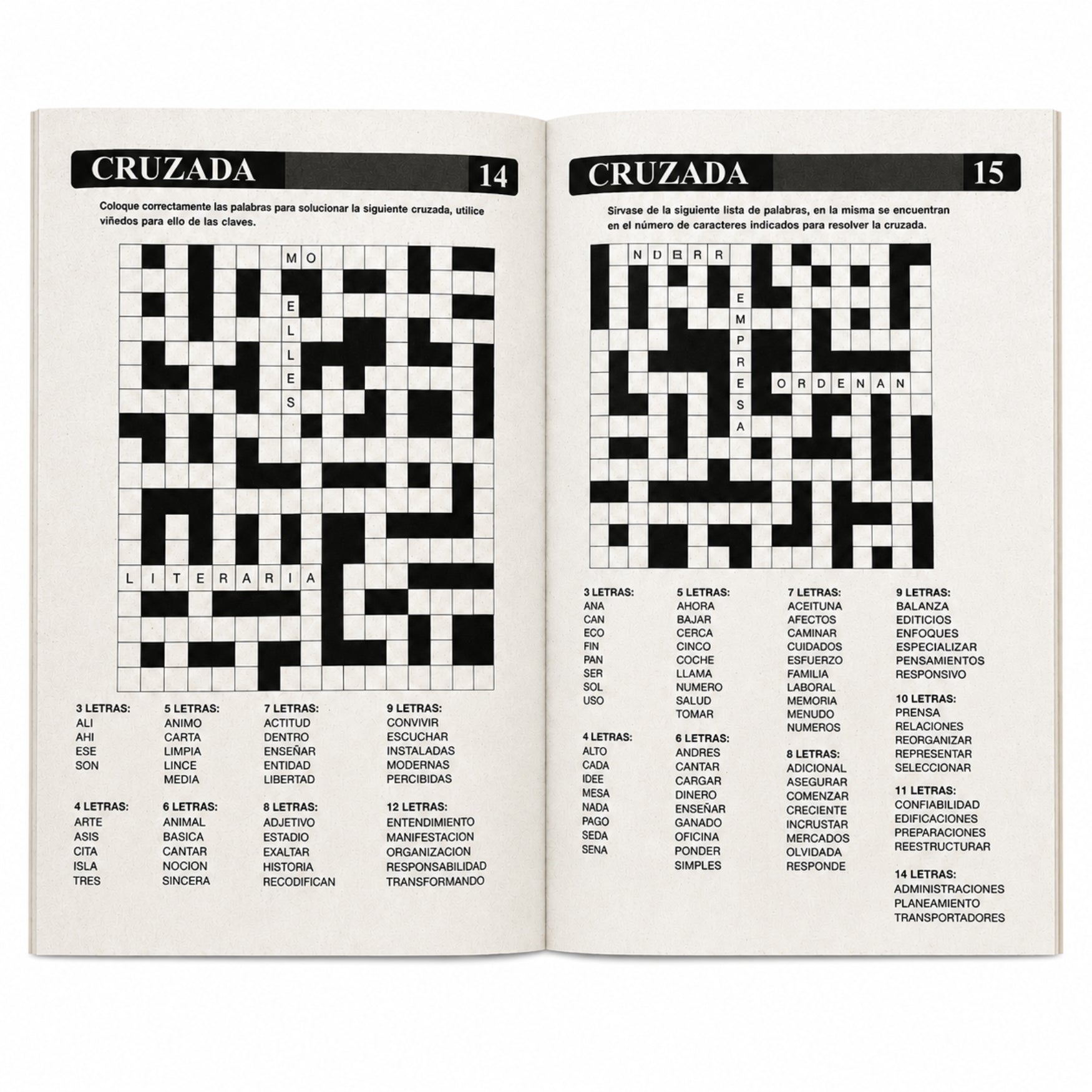 Sicoben Pasatiempos "Desafiantes Crucigramas" Vol 1