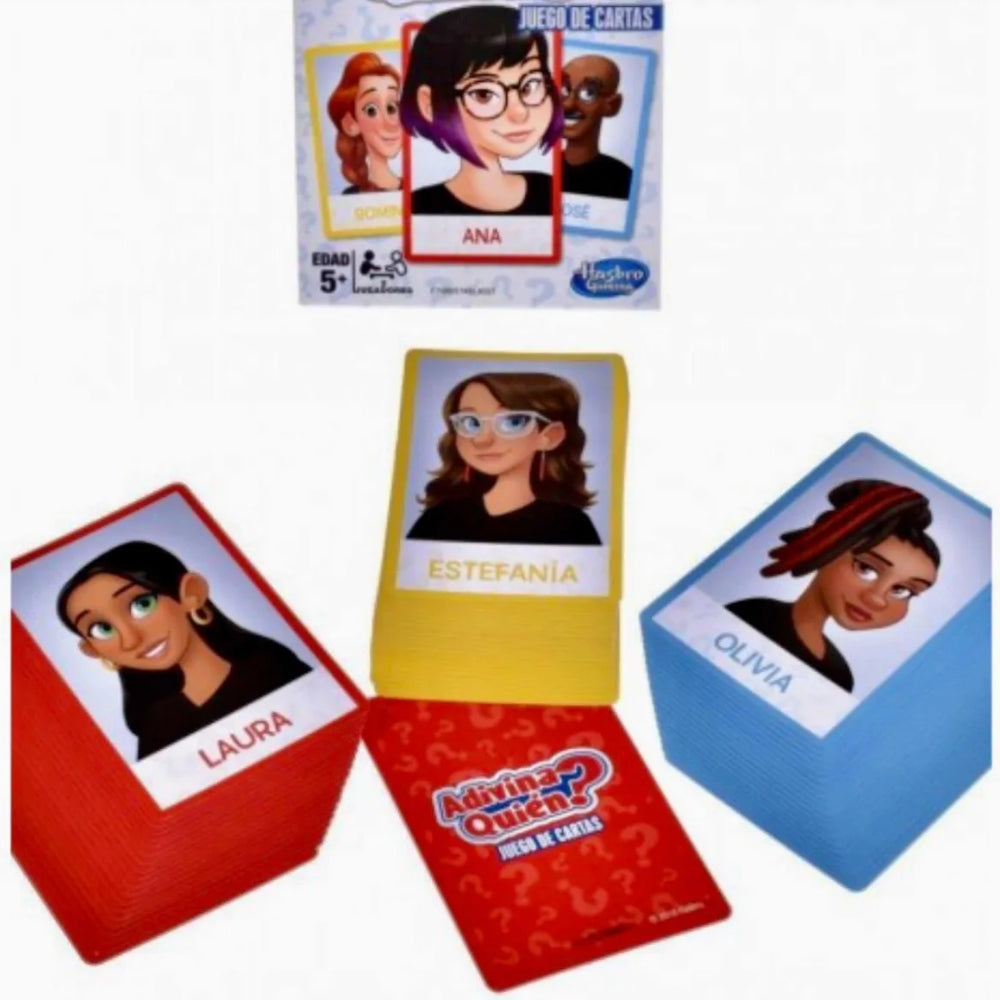 Hasbro Juego De Cartas Adivina Quien? 5+