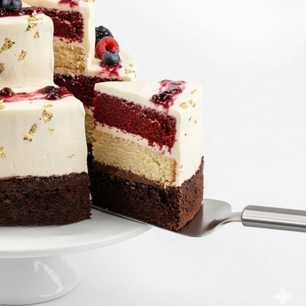 Alfa Hogar Meital Espatula Para Tortas Acero Inoxidable Deluxe 26cm