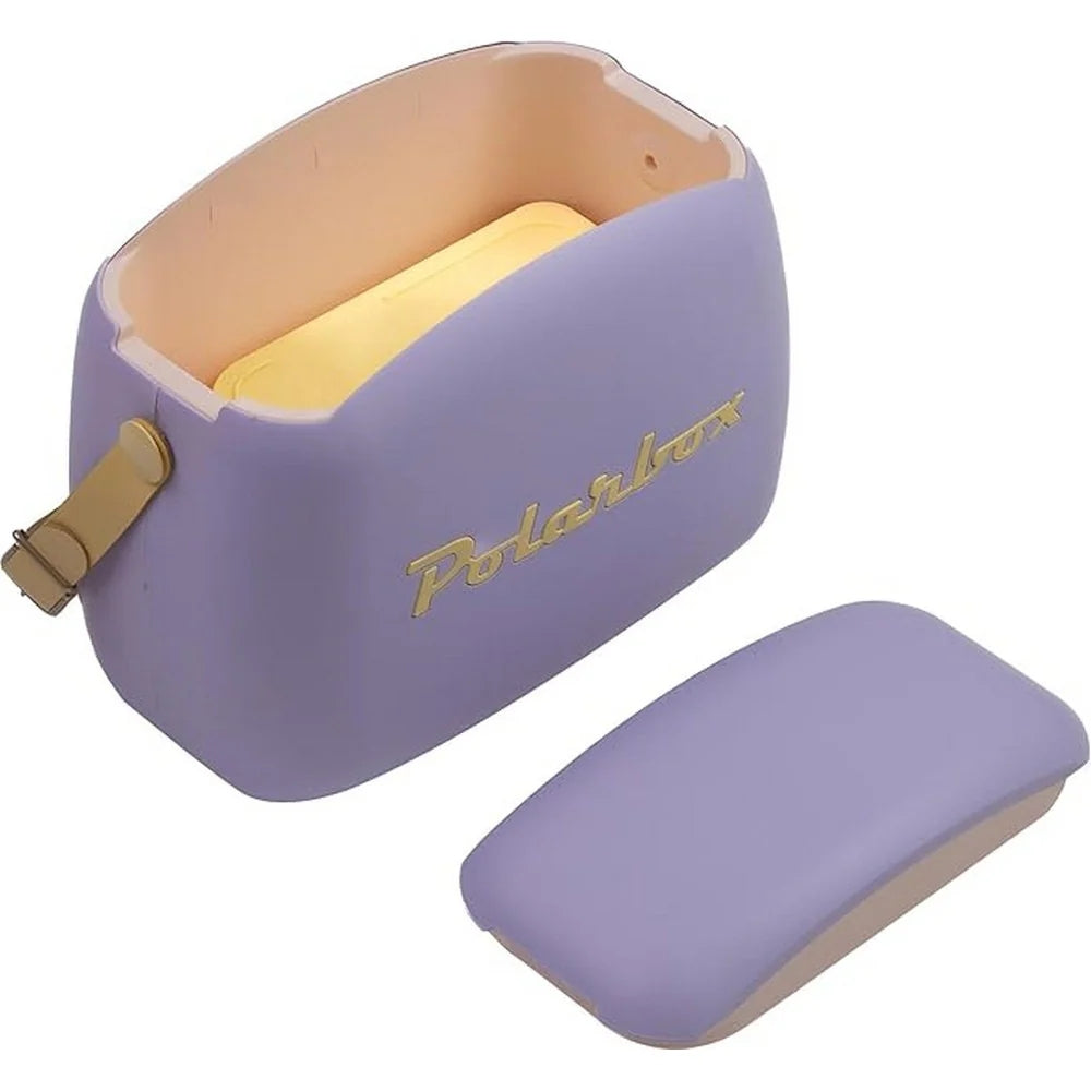 Polarbox Cava Lonchera Malva Amarillo 6 Litros