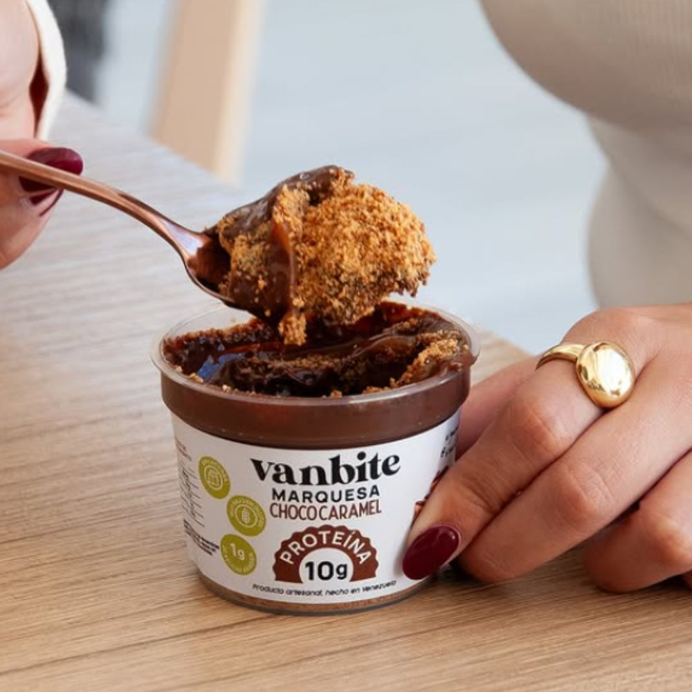 Vanbite Marquesa de Choco-Caramel 15gr Protein 141gr