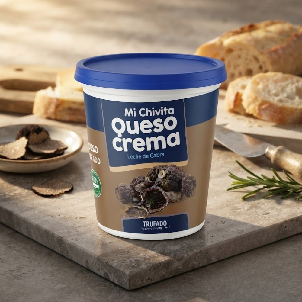 Queso Crema Cabra Trufado Mi Chivita 150gr