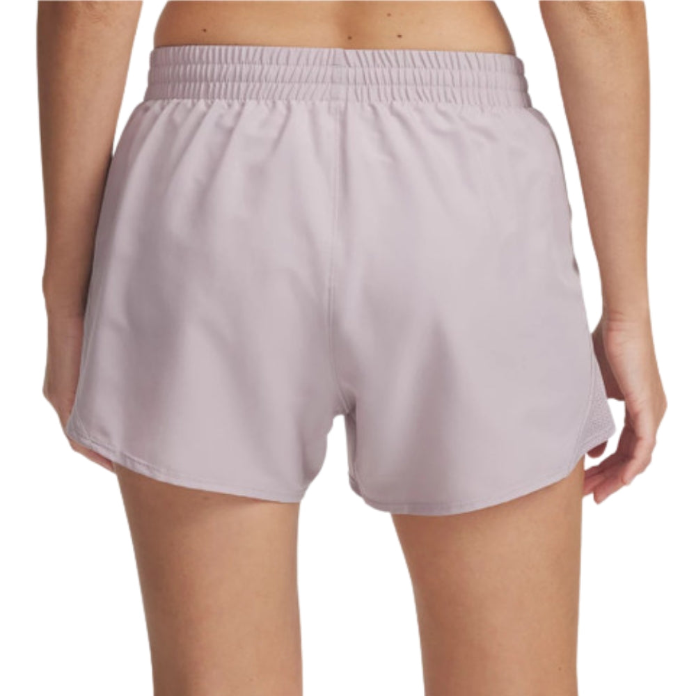 Under Armour Short Deportivo Fly By 3" Para Damas Color GrayDawn