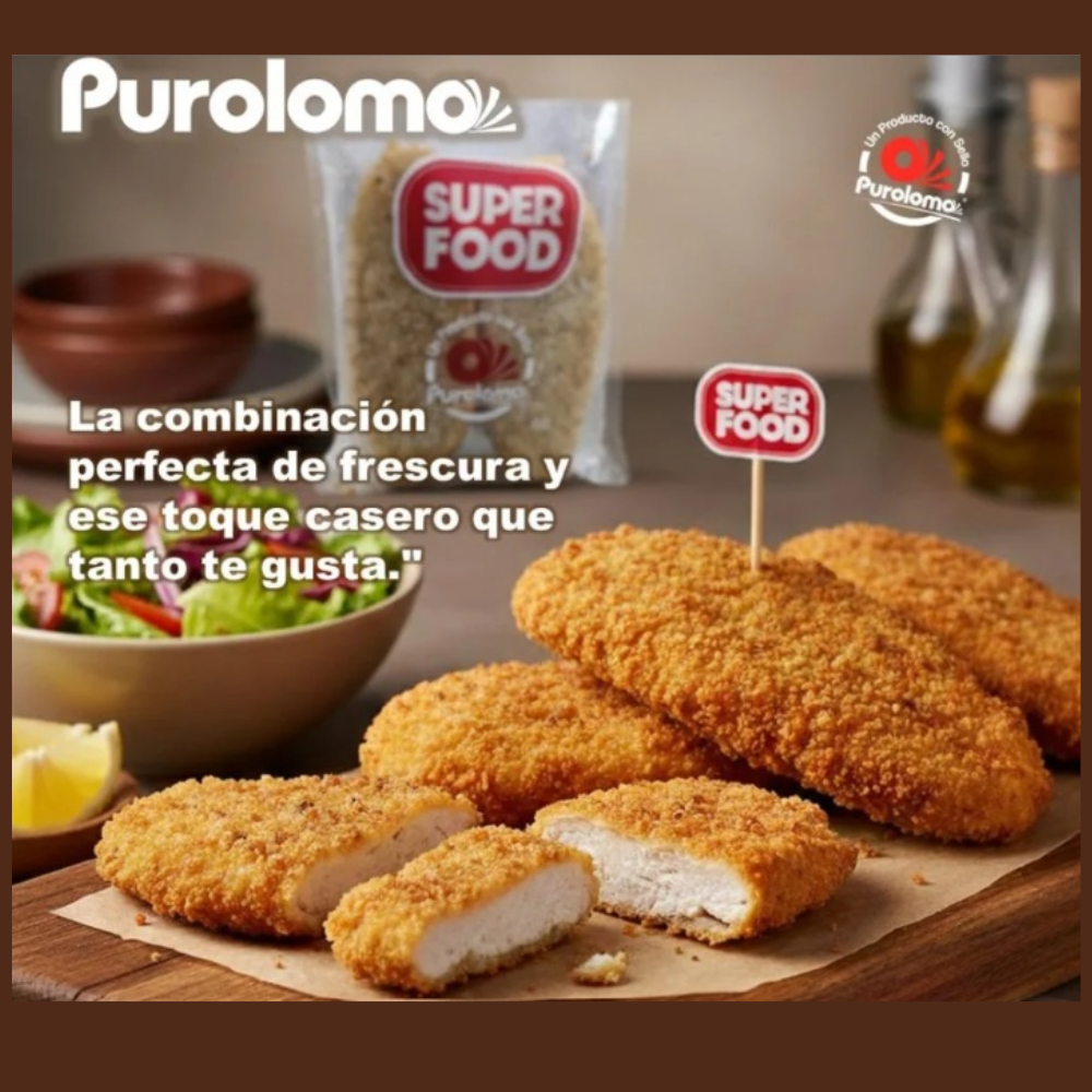 Super Food Milanesa de Pollo Empanizada 16 Opciones