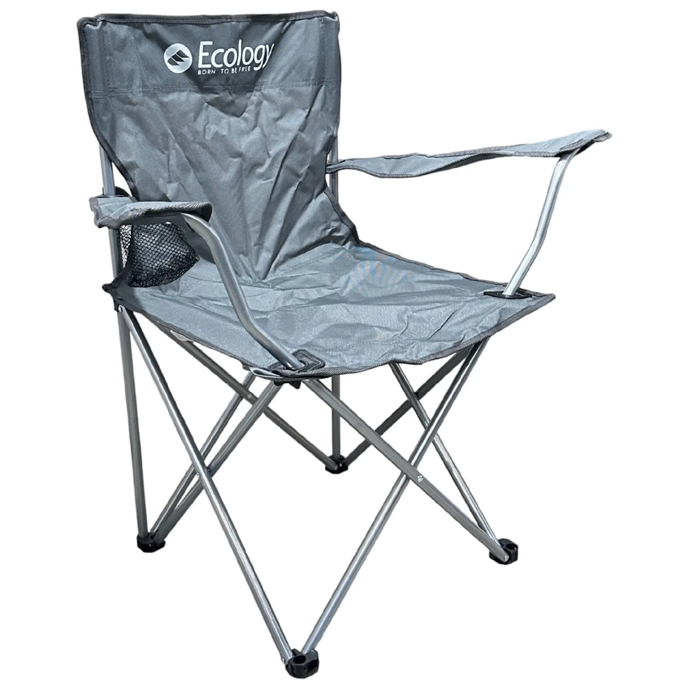 Ecology Silla Plegable De Camping Playera Weekend Gris