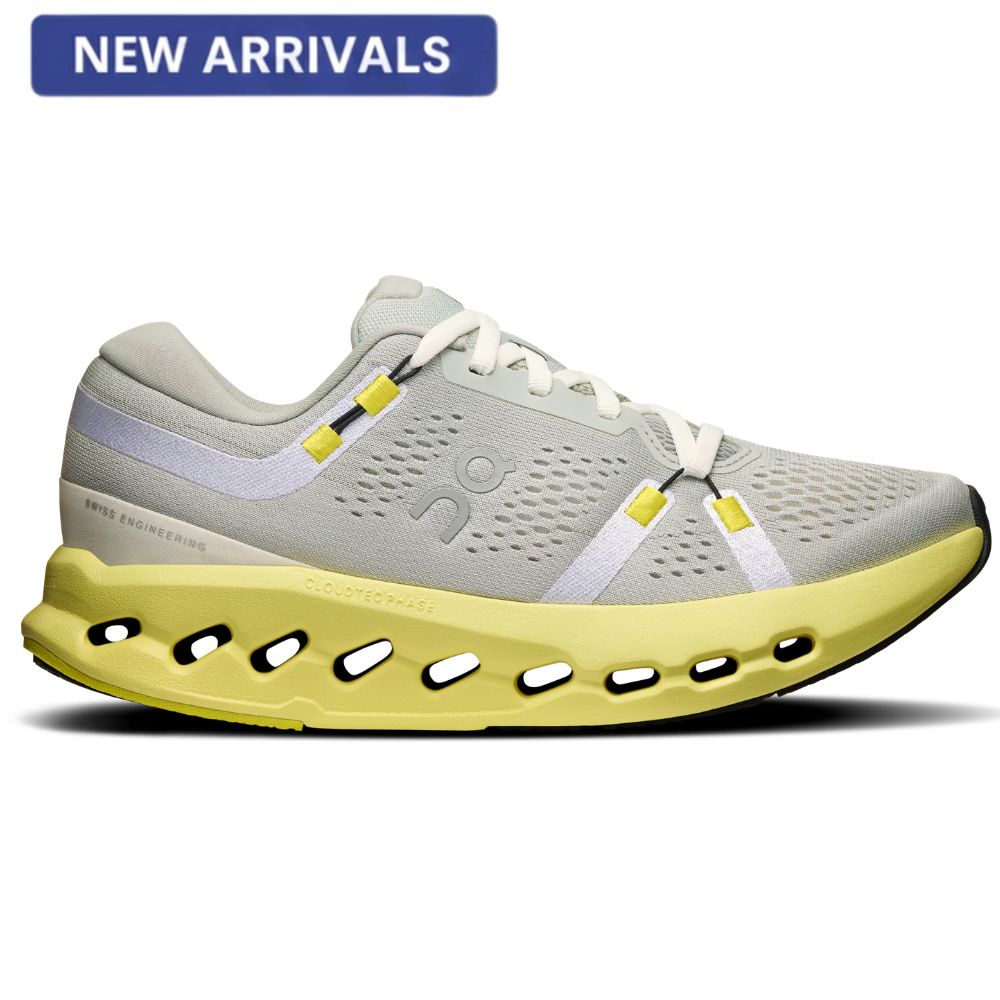 On Zapatos Para Damas Cloudsurfer 2 Glacier Limelight