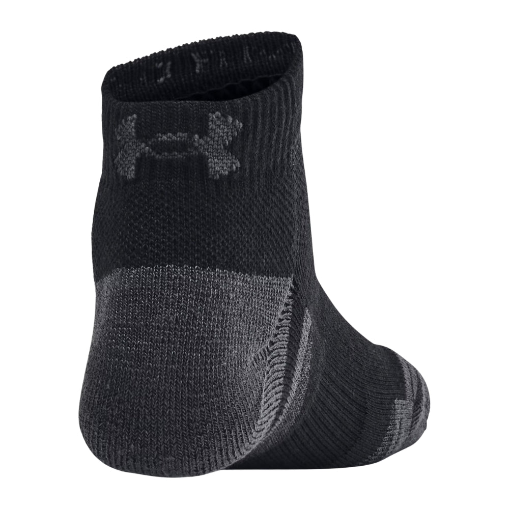 Under Armour Medias Deportivas Para Niños 6 Pack Color Negro