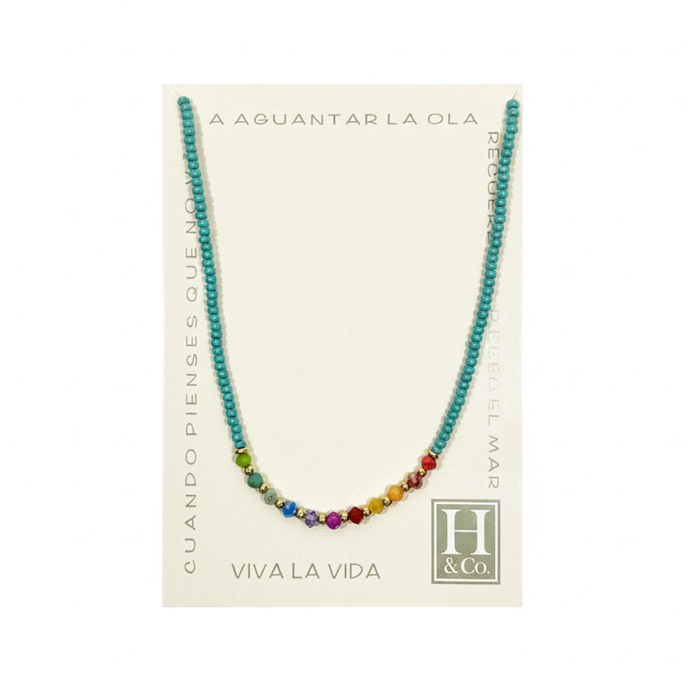 H&Co Collar Croma Aquamarine