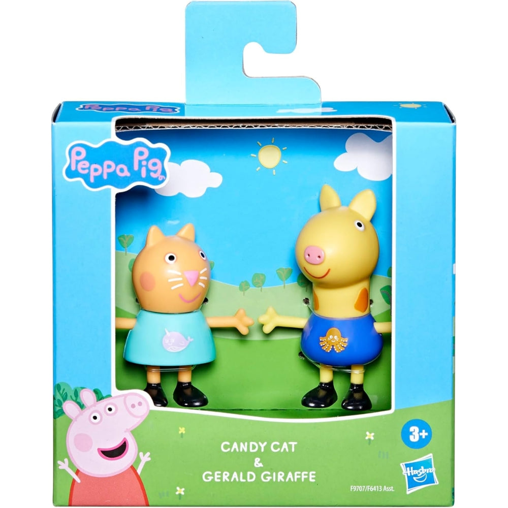 Hasbro Peppa Pig Mejores Amigos Gato De Caramelo Y Gerardo La Jirafa 3+