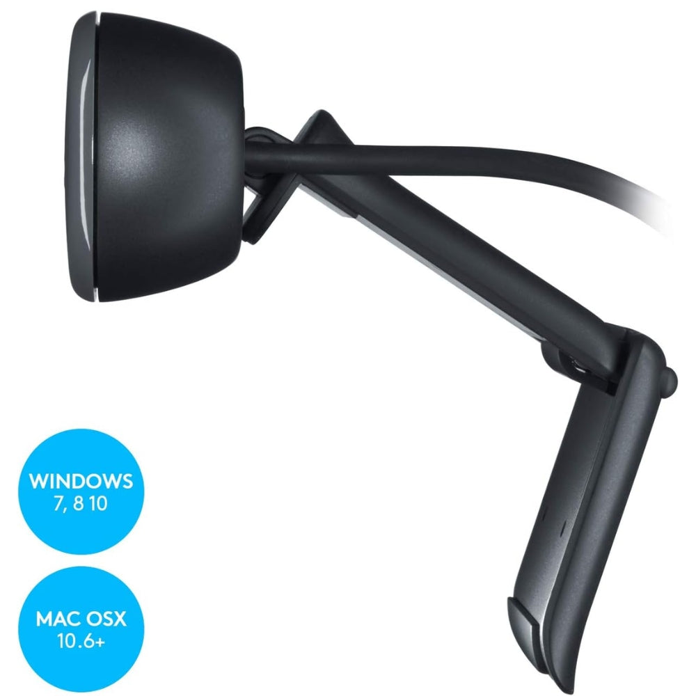 Logitech Webcam C270 HD 720p con Micrófono Integrado y Conexión USB
