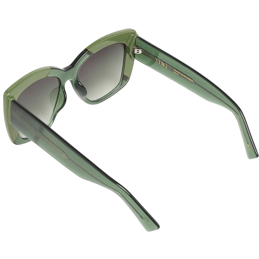 Tiwi Ginevra 610 Bicolour Shiny Green/Olive Green with Green