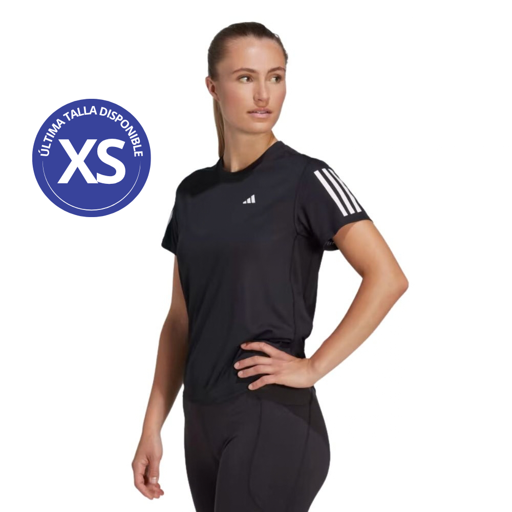 Adidas On The Run Franela Deportiva Talla XS para Damas