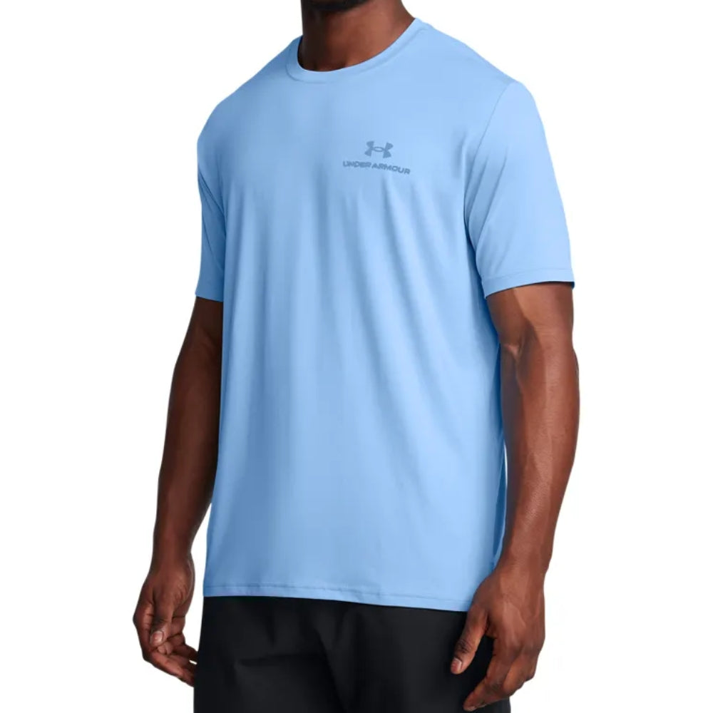 Under Armour Camiseta Deportiva Ultraligera Para Caballeros Color Horizon Blue