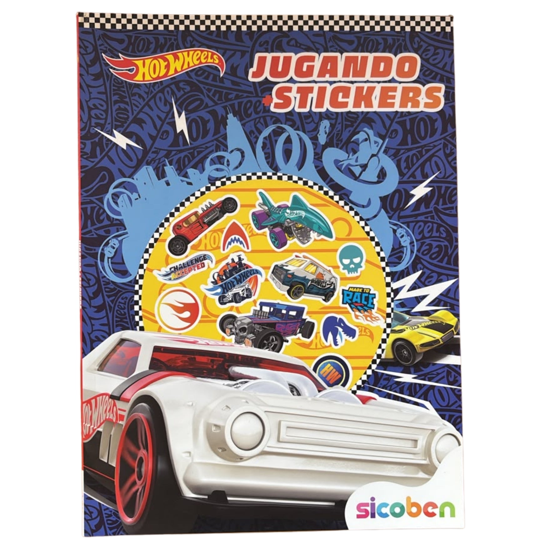 Sicoben Jugango Stickers Hot Wheels