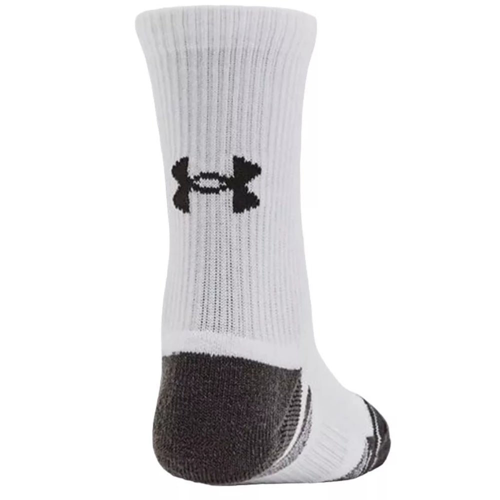 Under Armour Medias Deportivas Para Niños 3 Pack Color Blanco